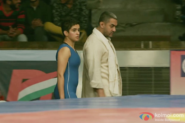 Aamir Khan in a still from Dangal