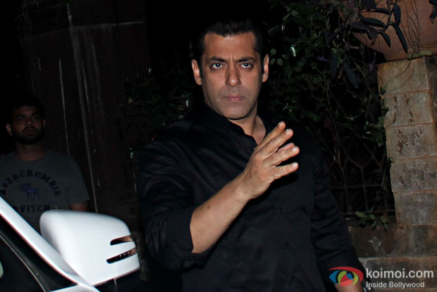 Salman Khan At Chunky Pandey’s Party