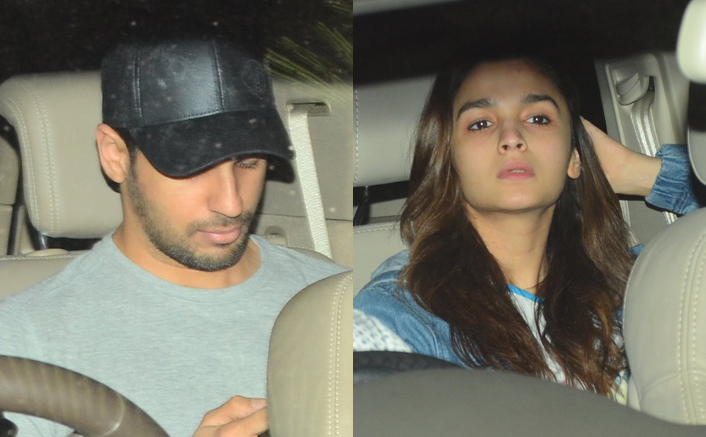 Sidharth Malhotra Spotted At Alia Bhatt's House 
