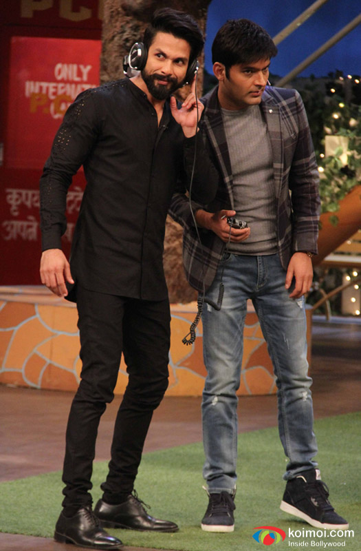 Shahid Kapoor and Kangana Ranut Prromot Rangoon At The Kapil Sharma Show