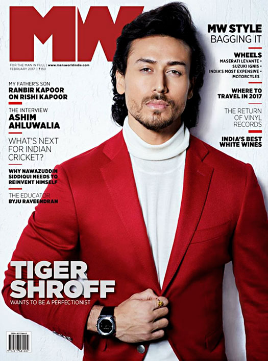 Tiger Shroff On The Man World Cover Page