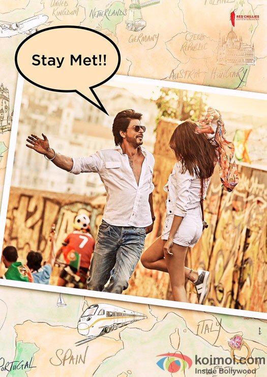POSTER! Get Another Glimpse of SRK & Anushka From Jab Harry Met Sejal
