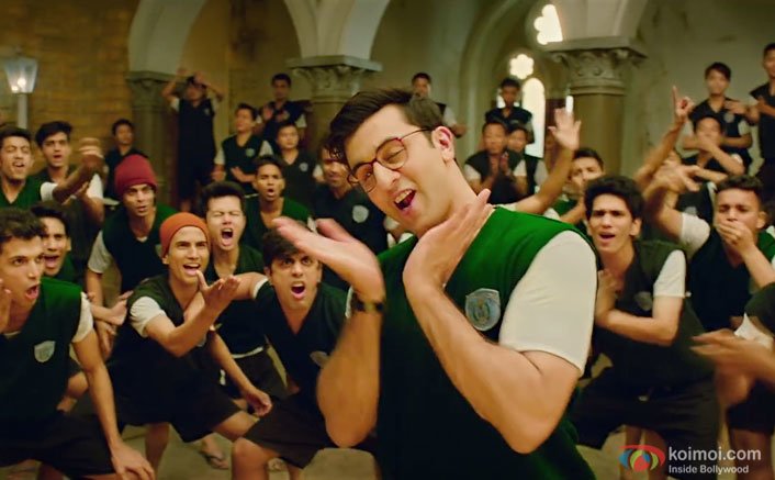 Ranbir Kapoor in a still from Jagga Jasoos