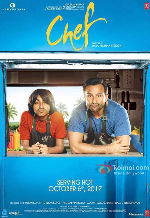 Just In! Check Out The First Cute Poster Of Chef Starring Saif Ali Khan