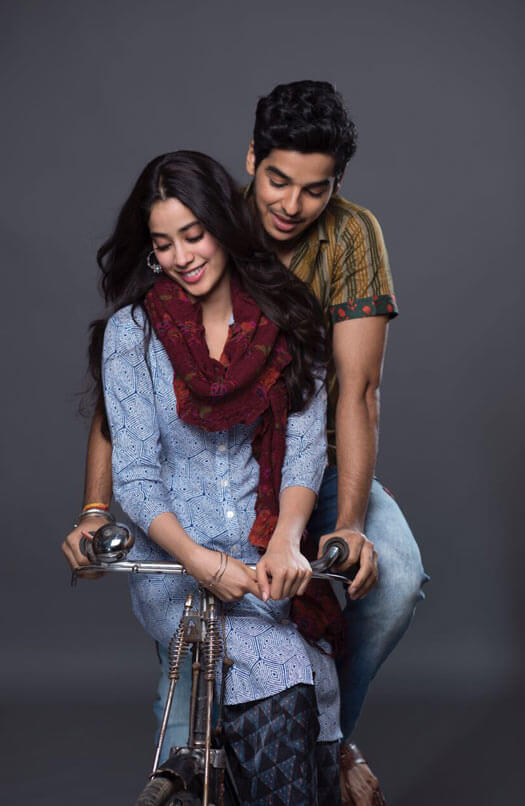 Stills of Janhvi and Ishaan