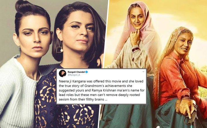 Kangana Ranaut's Sister Rangoli BASHES Taapsee Pannu & Bhumi Pednekar's Saand Ki Aankh