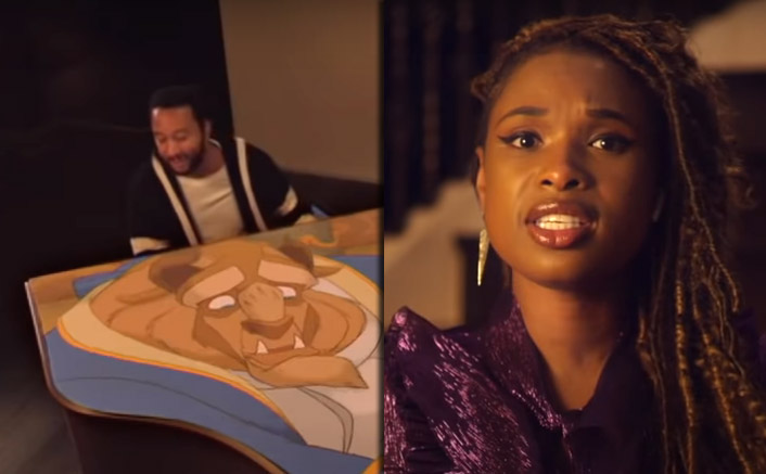 John Legend & Jennifer Hudson Leave The Fans Mesmerised With Their Beauty & The Beast Performance
