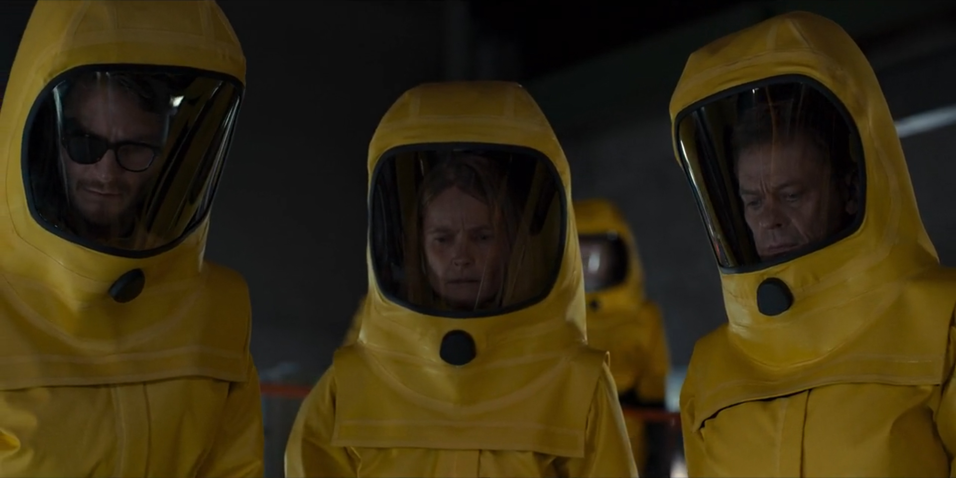 Detective Clausen At Nuclear Power Planyt In Dark