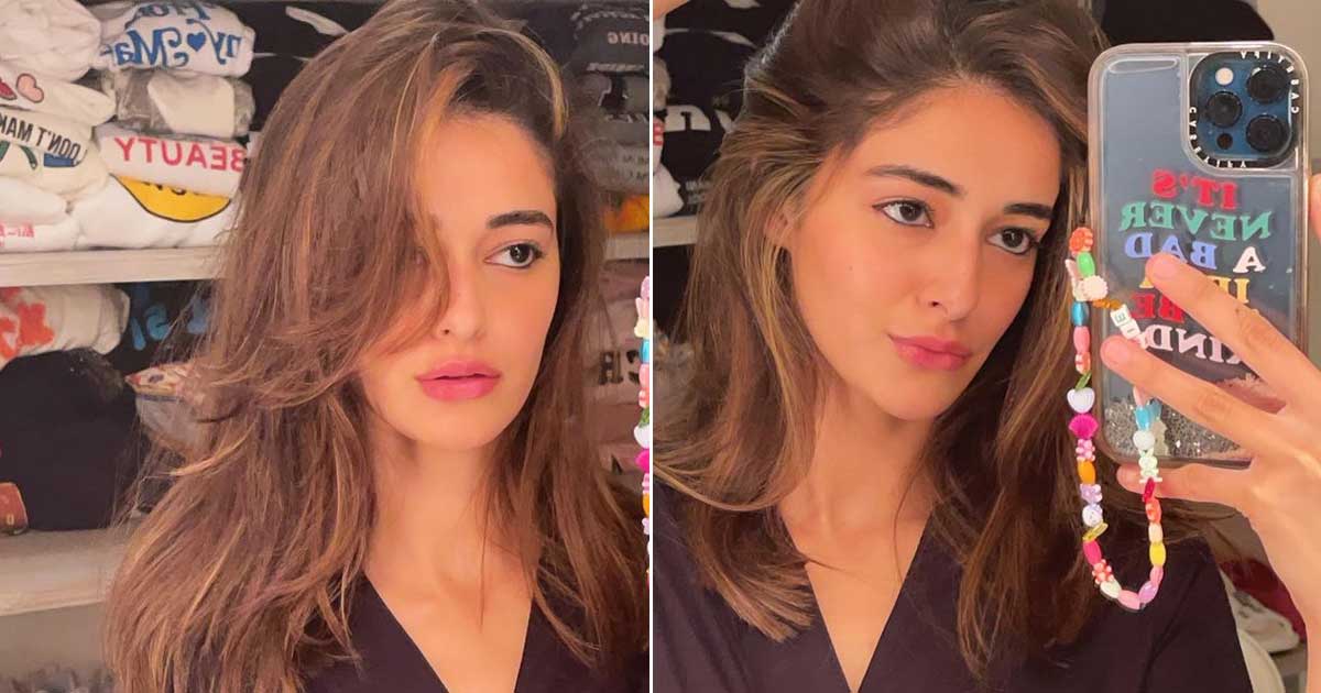 Ananya Panday is in caption dilemma