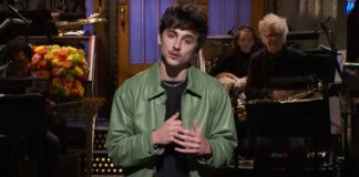 Timothée Chalamet SNL Dylan Songs